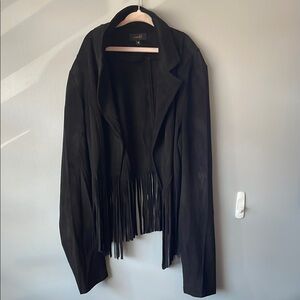 Black bojo Fringe Women's Jacket
